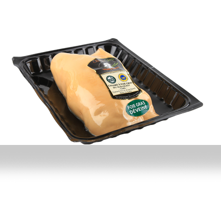 Foie gras de canard France extra cru déveiné - Sous vide 500 g