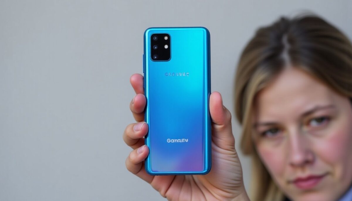 Galaxy A55 : One ui 9 arrive en Europe, Quick Share compatible AirDrop, et indicateur GPS